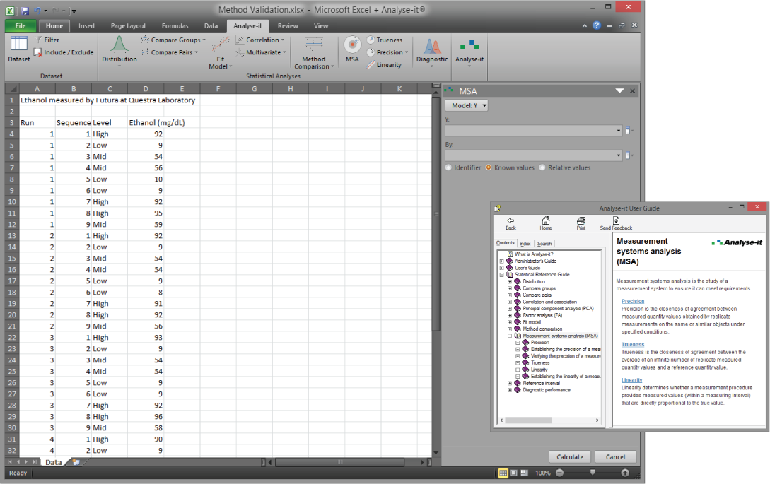 statistical add-in for Excel