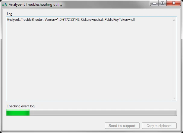 Troubleshooting Utility Startup